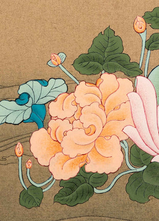 Traditional Buddha Shakyamuni Thangka | Tibetan Karma Gadri Art
