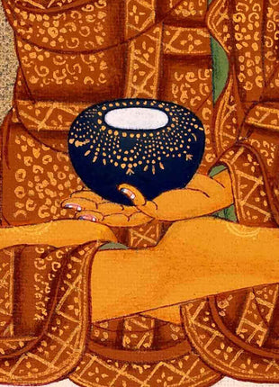 Gautama Buddha Art | Traditional Shakyamuni Thangka Painting