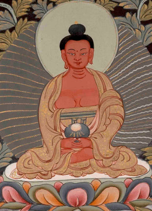 Green Tara Painting | Healing Female Deity | Traditional Tibetan Thangka