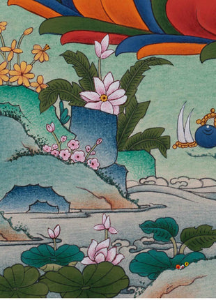 Traditional Himalayan Thangka Namgyalma Mantra Practice | Tibetan Dakini Of Longevity