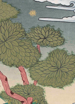 Thangka Of Medicine Buddha | Healing Buddha | Traditional Art