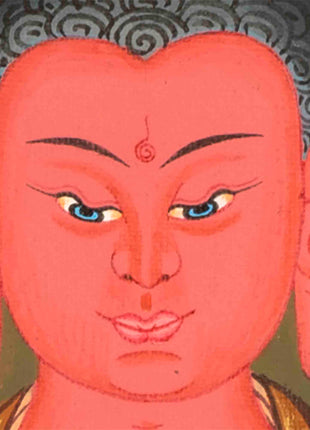 Amitabha Buddha Thangka | Small Size Home Decor