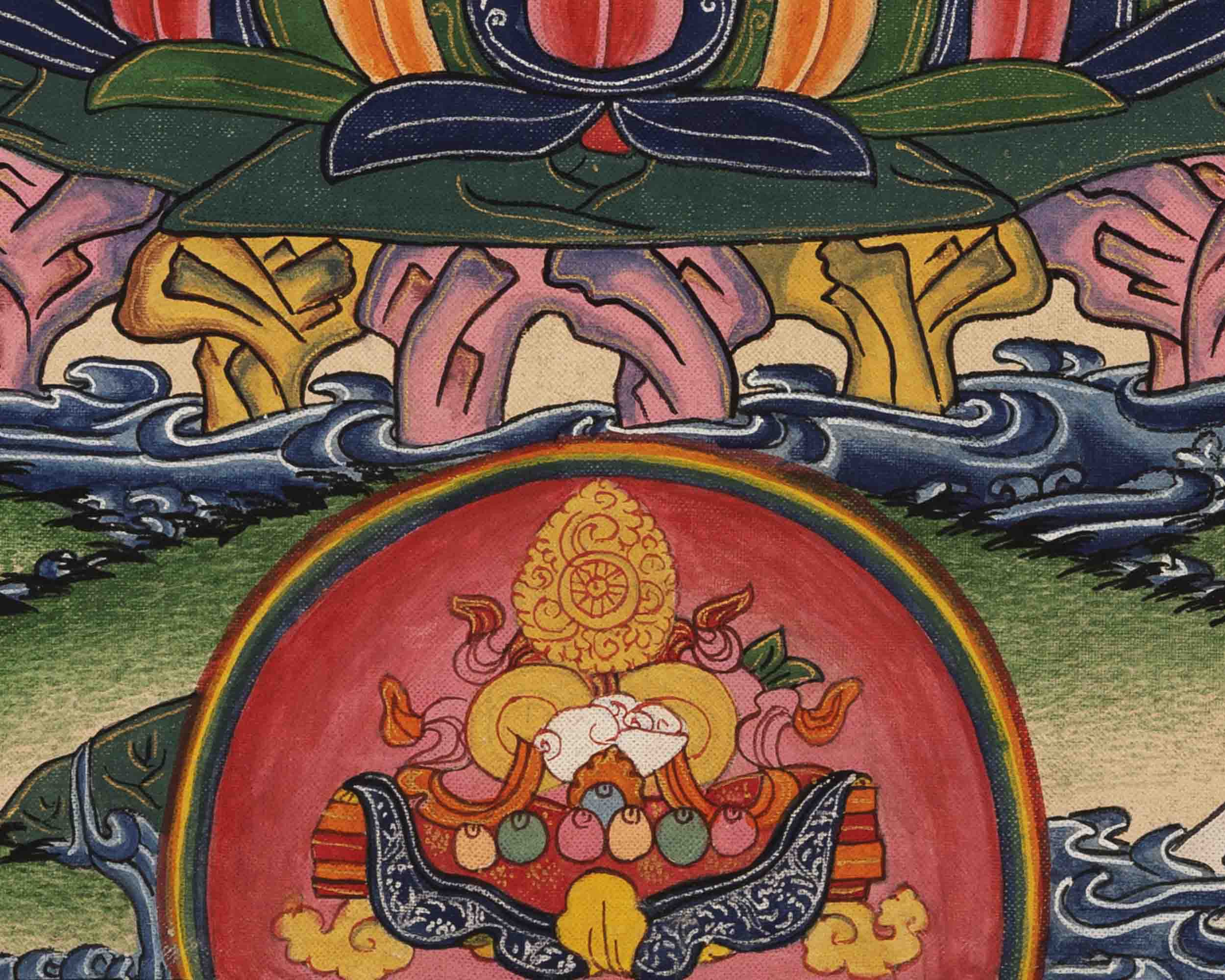 1000 Armed Avalokiteshvara Thangka | Traditional Tibetan Painting