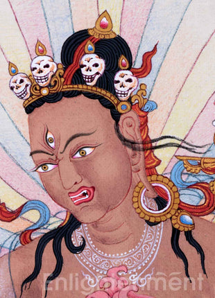 Niguma Yoga Thangka For Daily Practice | Traditional Buddhist Thangka Of Lady Of Illusion