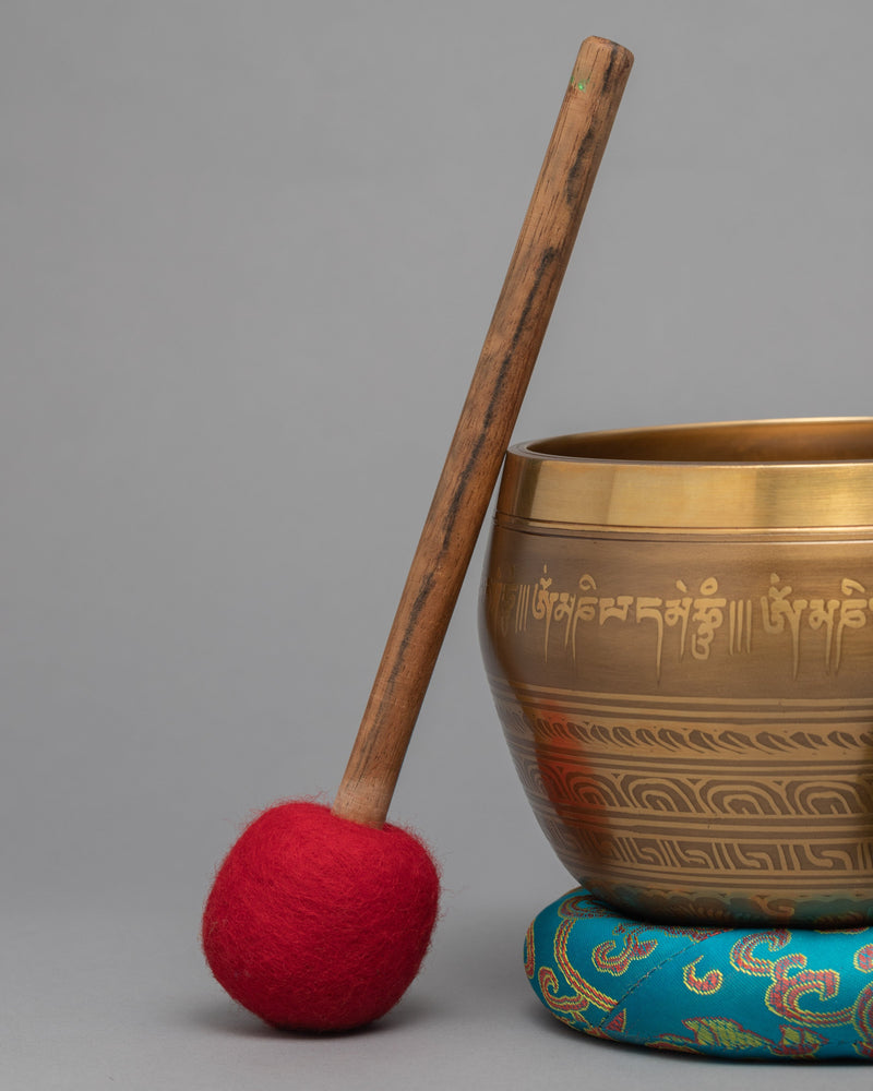 Tibetan Singing Bowl |  Gift For Buddhist
