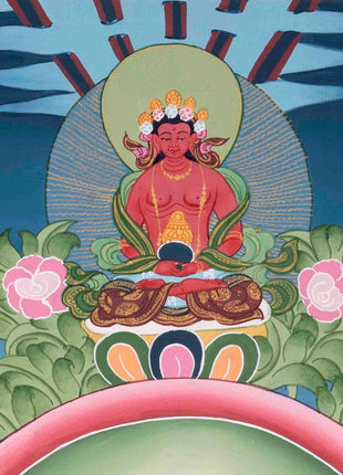 Avalokitesvara Chenresig Thangka | Religious Buddhist Art | Buddhist Gifts