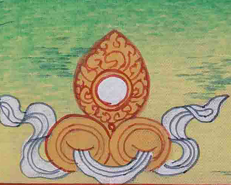 Traditional Hand Painted Chenrezig Thangka Painting | Chenrezig Thangka