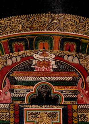 Shakyamuni Buddha Mandala | Tibetan Thangka | Wall Decors