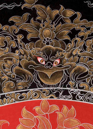 Bodhisattva Chenresig Thangka | Religious Buddhist Painting