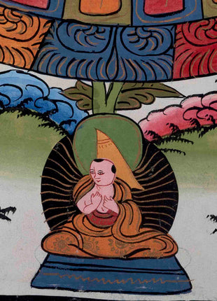 Three Mandala Thangka | Religious Buddhist Painting | Wall Decors