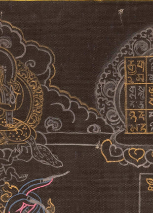 Tibetan Calendar Thangka | Traditional Artwork | Wall Decors