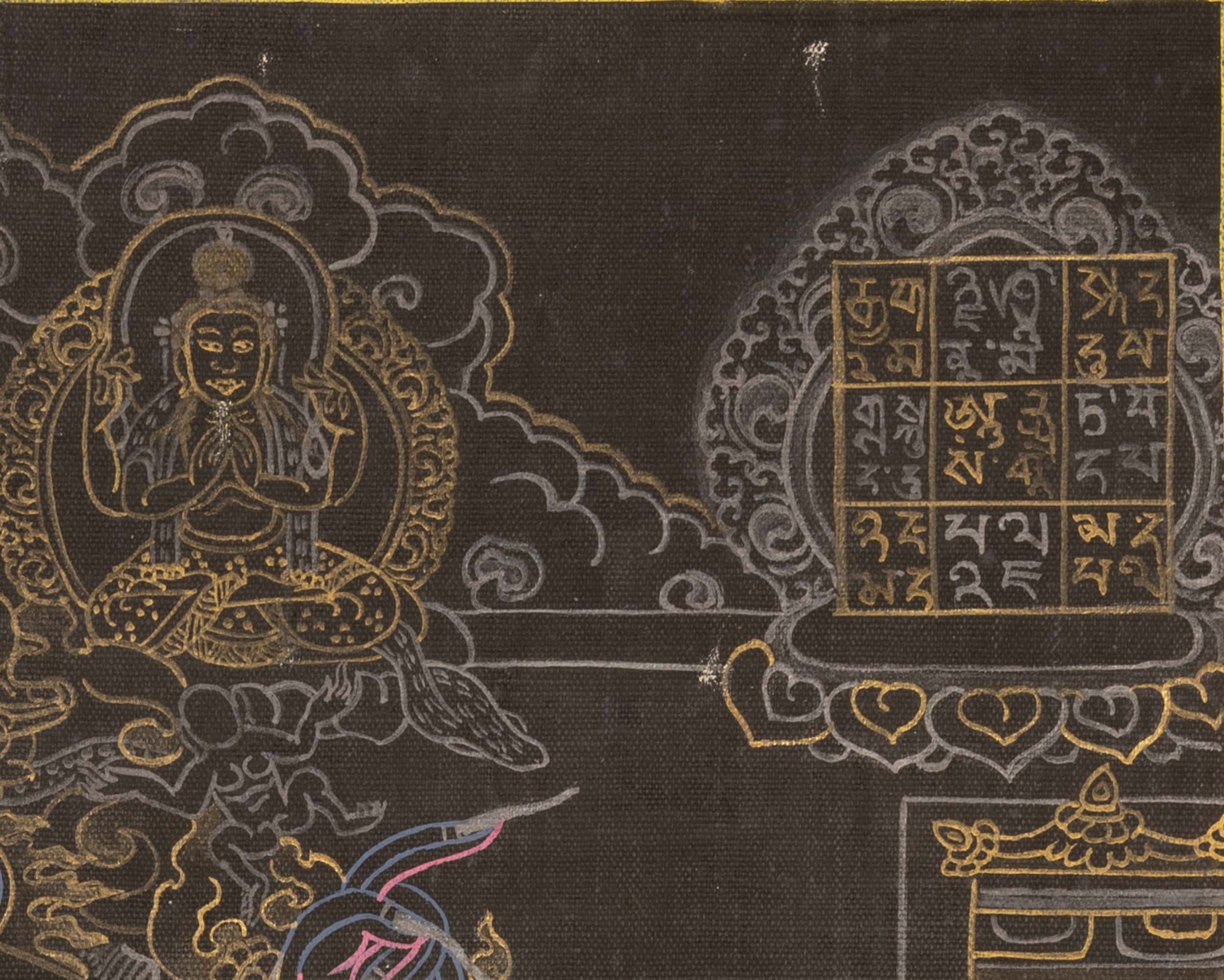 Tibetan Calendar Thangka | Traditional Artwork | Wall Decors
