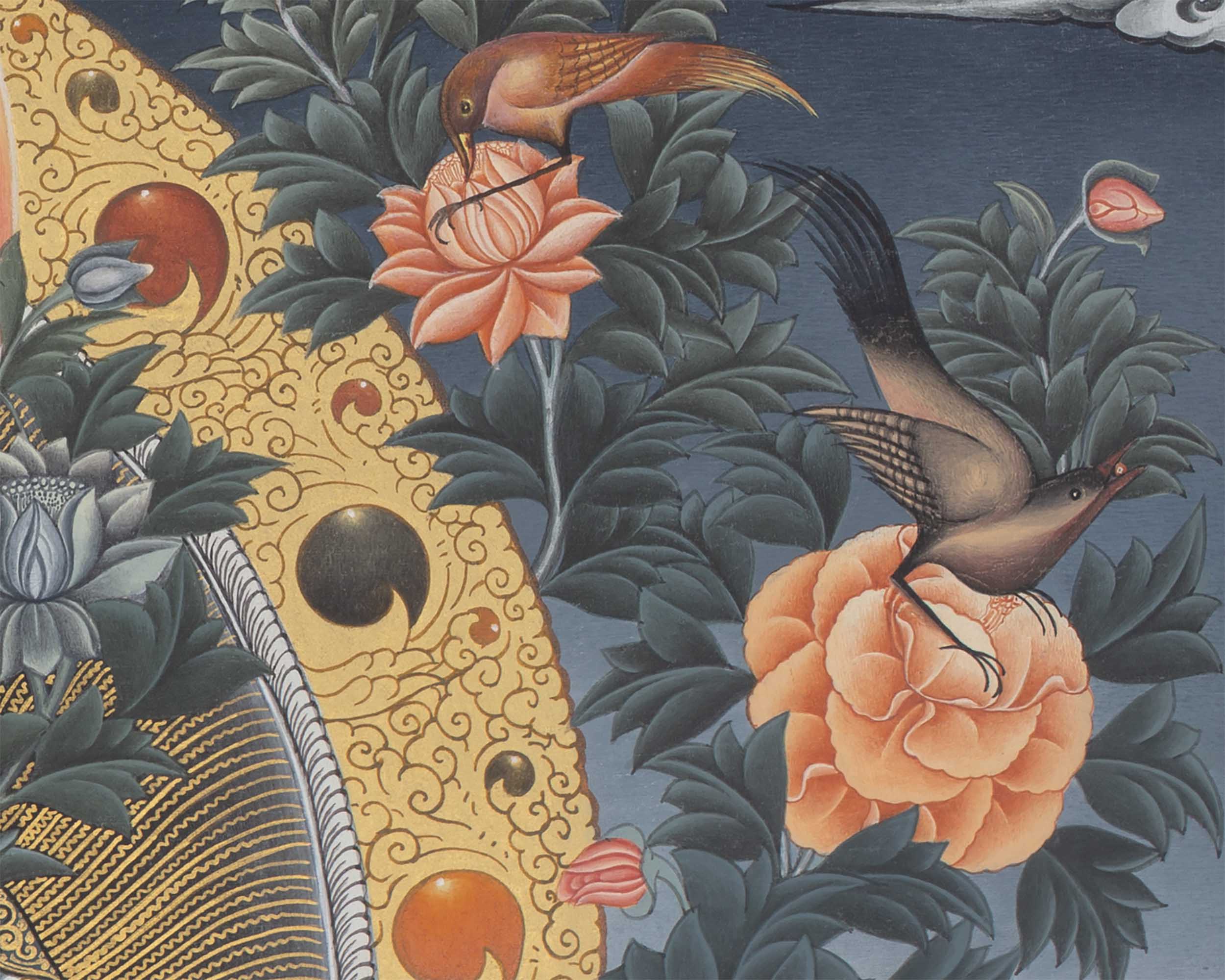 White Tara Thanka | Female Bodhisattva Thangka