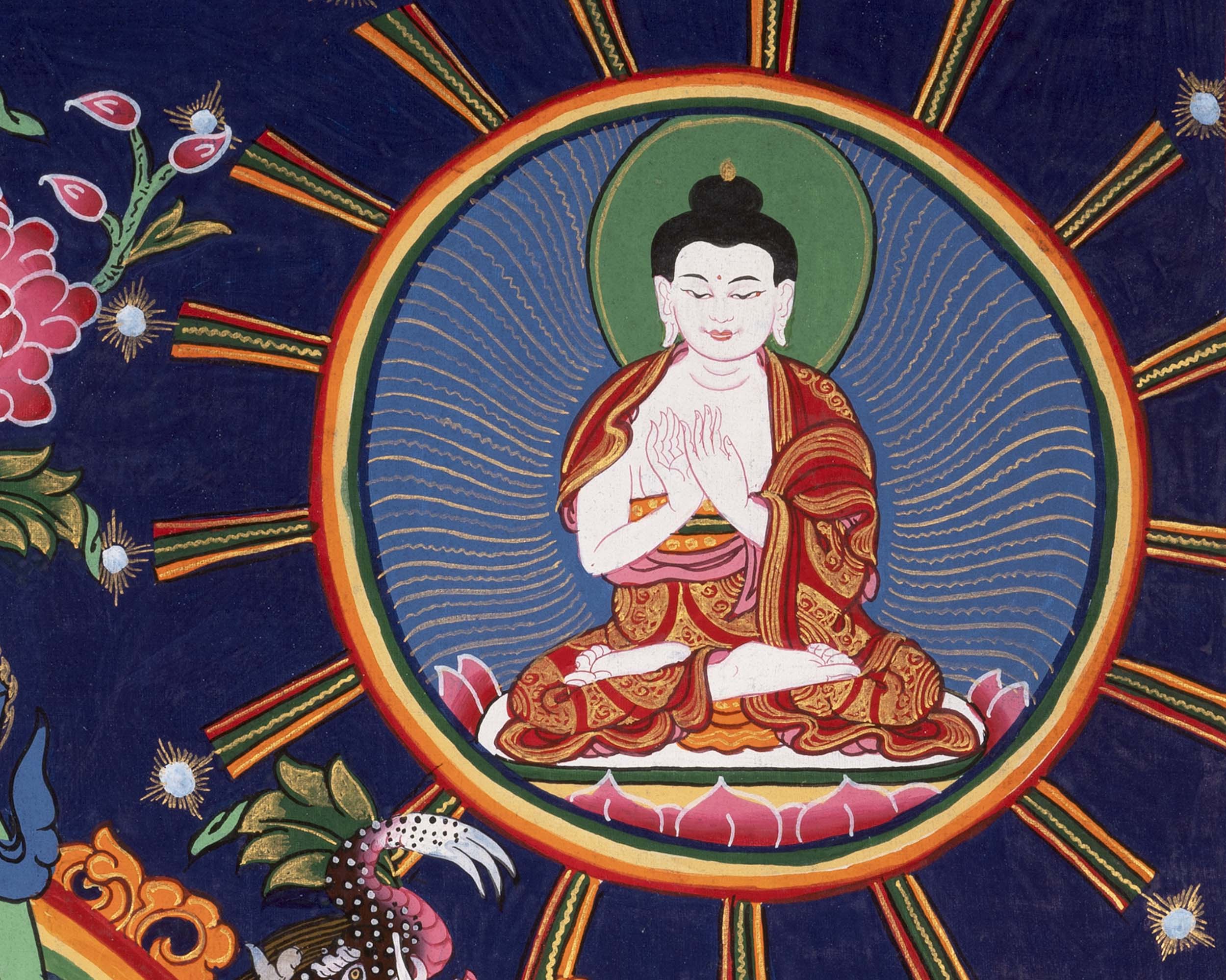 Guru Rinpoche Thangka | Buddhist Gifts | Wall Decors