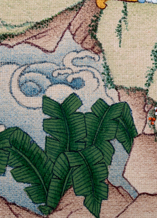 Green Tara Thangka | Hand Painted Tara | Tibetan Painting