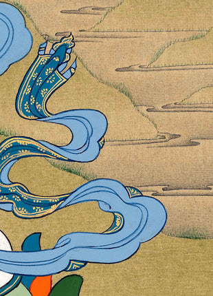 Green Tara Healing Thangka | Traditionally Hand Painted Art