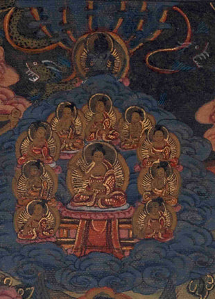 Life Of Shakyamuni Buddha | Traditional Tibetan Thangka | Wall Decors