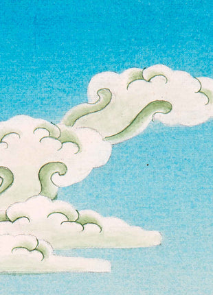 Lhacham Mandarva Thangka | Traditionally Hand Painted Tibetan Dakini Painting