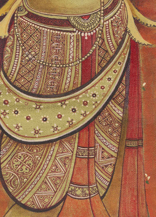 Himalayan White Tara Buddha Goddess Thangka Print | Vajrayana Buddhist Art Of Mother Tara For Prayers