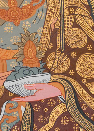 Guru Rinpoche | Padmasambhava | Traditional Tibetan Thangka