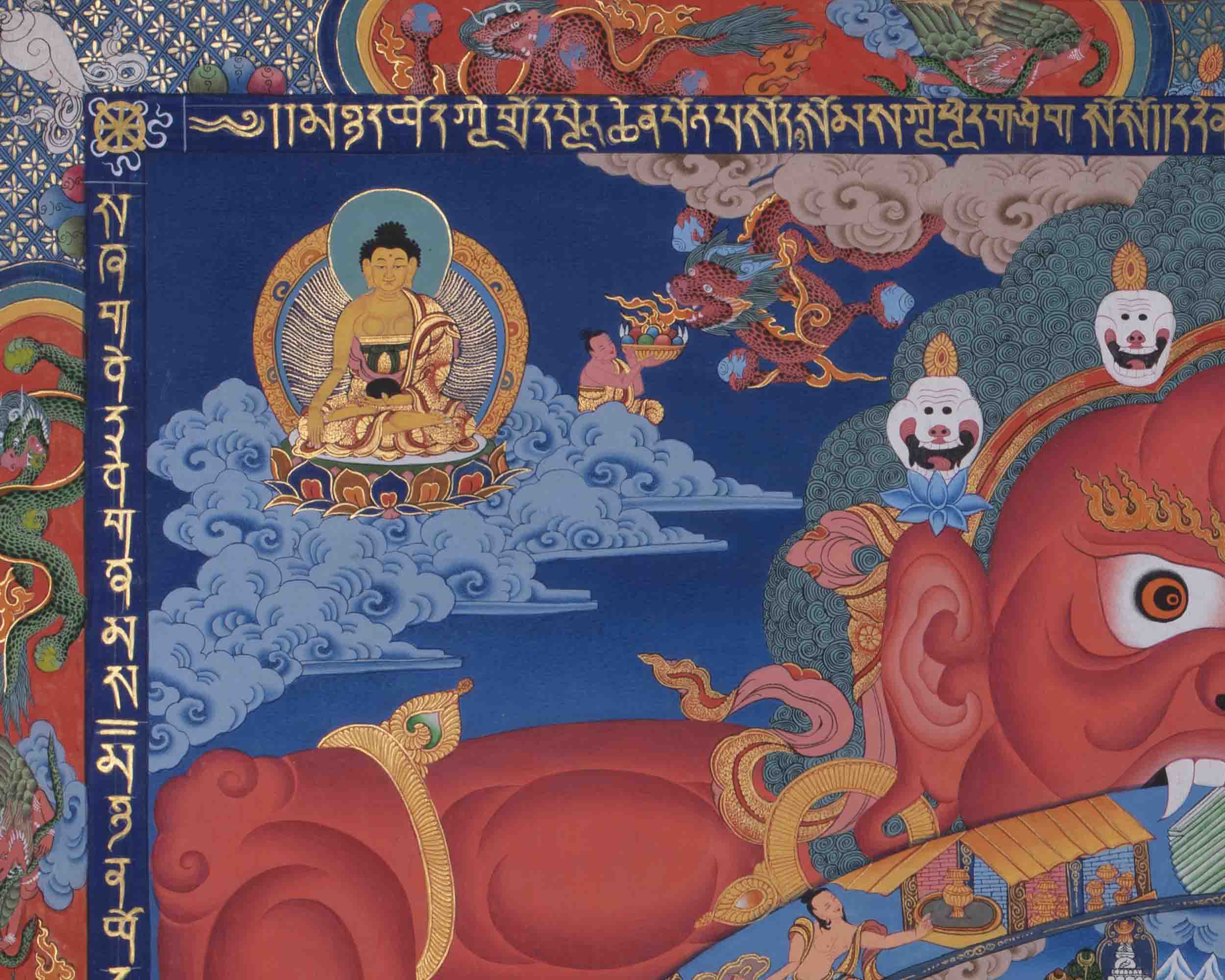 Bhavachakra Thangka | Wall Hanging Decorations