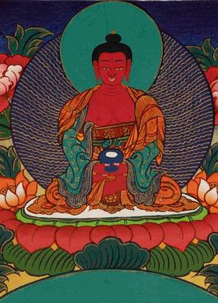 Bodhisattva Avalokitesvara Thangka | Handpainted Religious Painting
