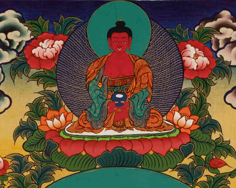 Bodhisattva Avalokitesvara Thangka | Handpainted Religious Painting