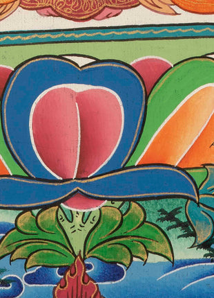 Amitabha Buddha Thangka | Wall Hanging