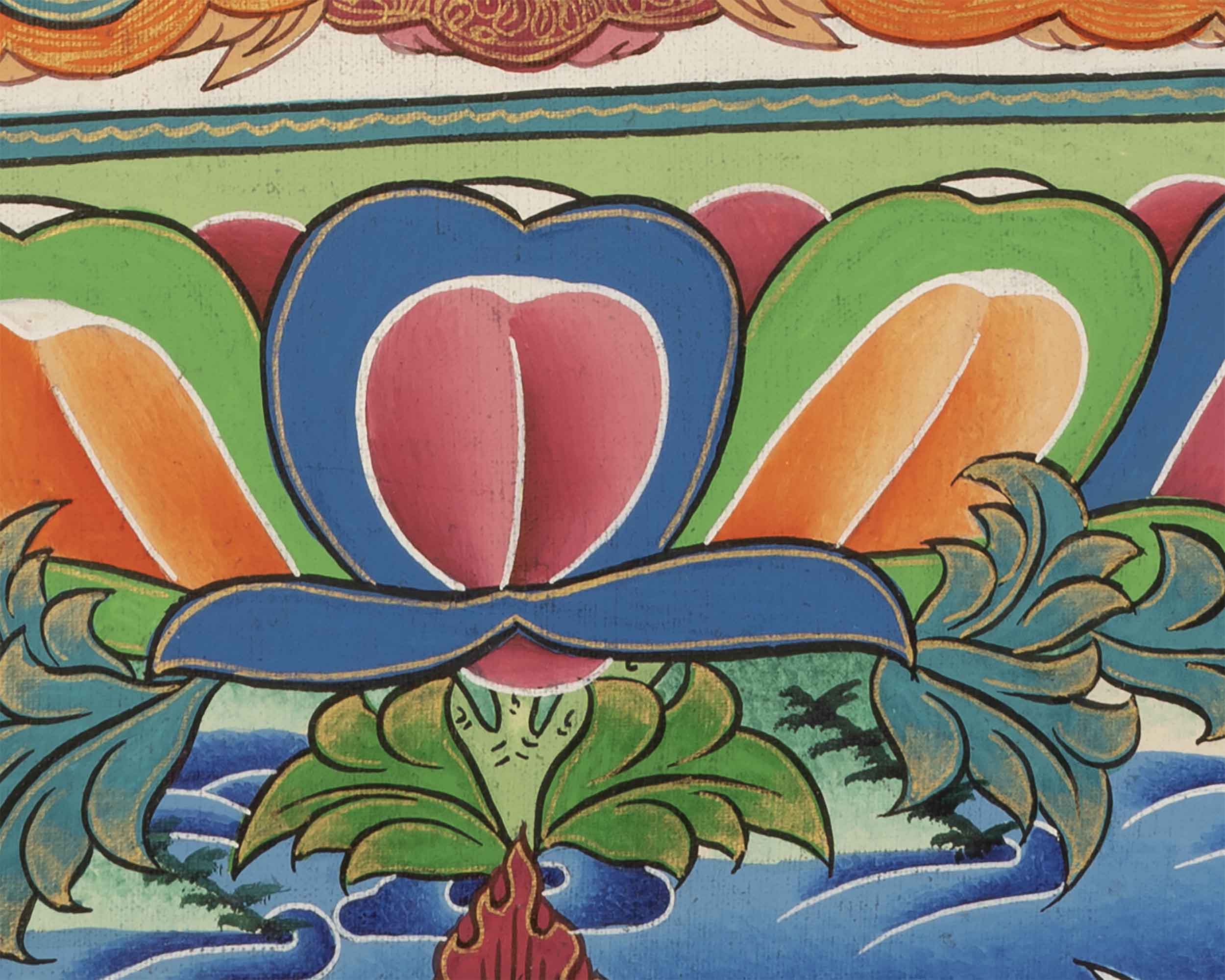 Amitabha Buddha Thangka | Wall Hanging