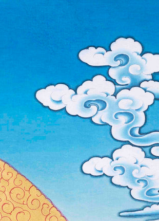 Yab Yum Buddha Thangka | Samantabhadra | Traditional Wall Decors