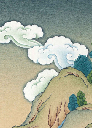 Traditional Wealth Deity Dzambala Thangka