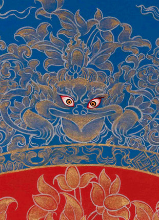 Buddha Shakyamuni Thangka | Religious Buddhist Painting | Wall Decors