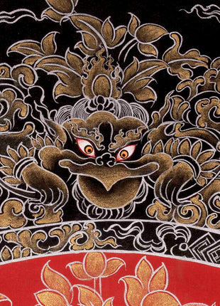 Buddha Thangka | Shakyamuni Buddha | Handpainted Traditional Art