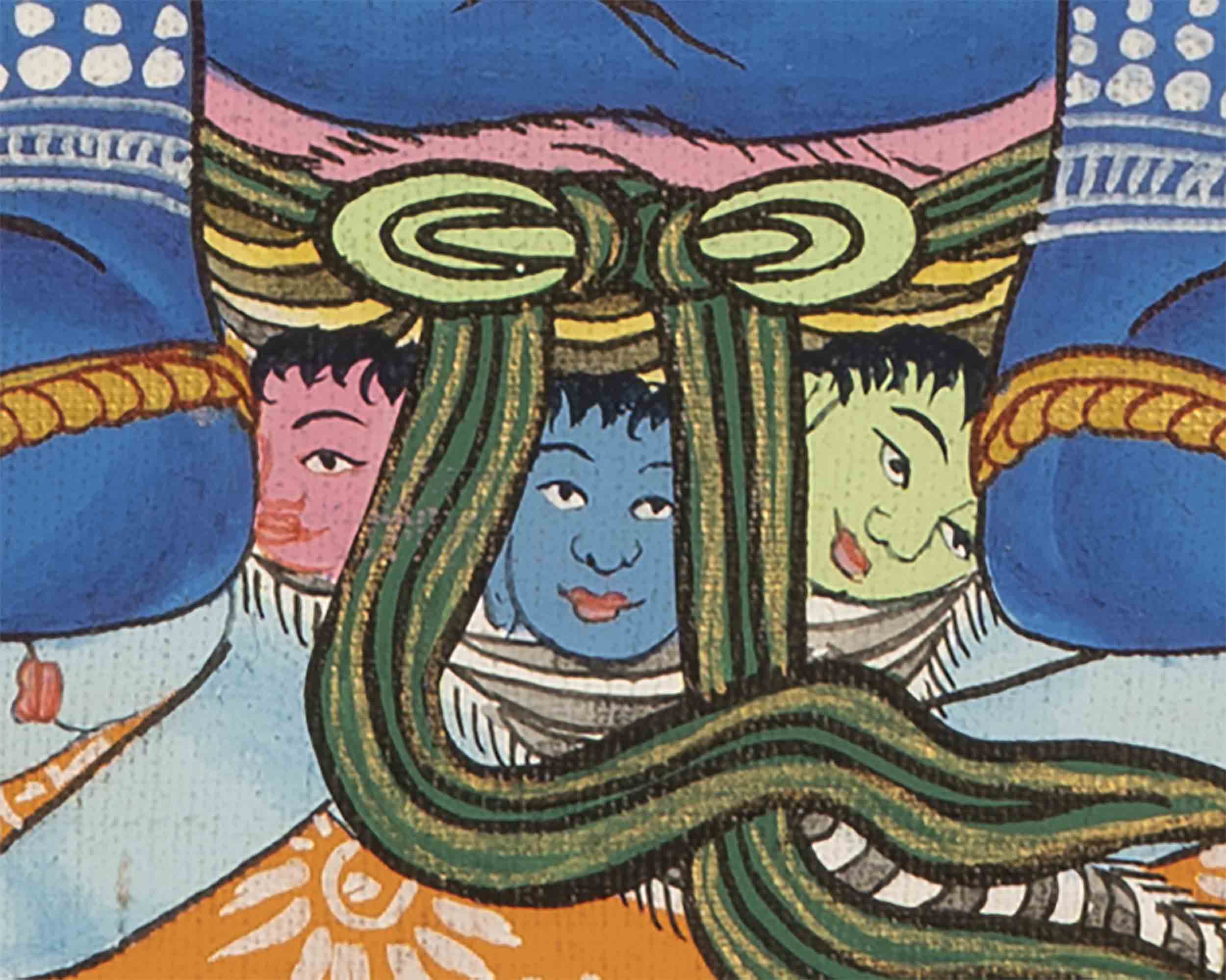 Vajra Panjarnatha Thangka | Wall Decor Artwork