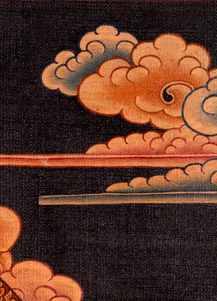 He-Vajra Thangka | Oil Varnished on Stretch Canvas