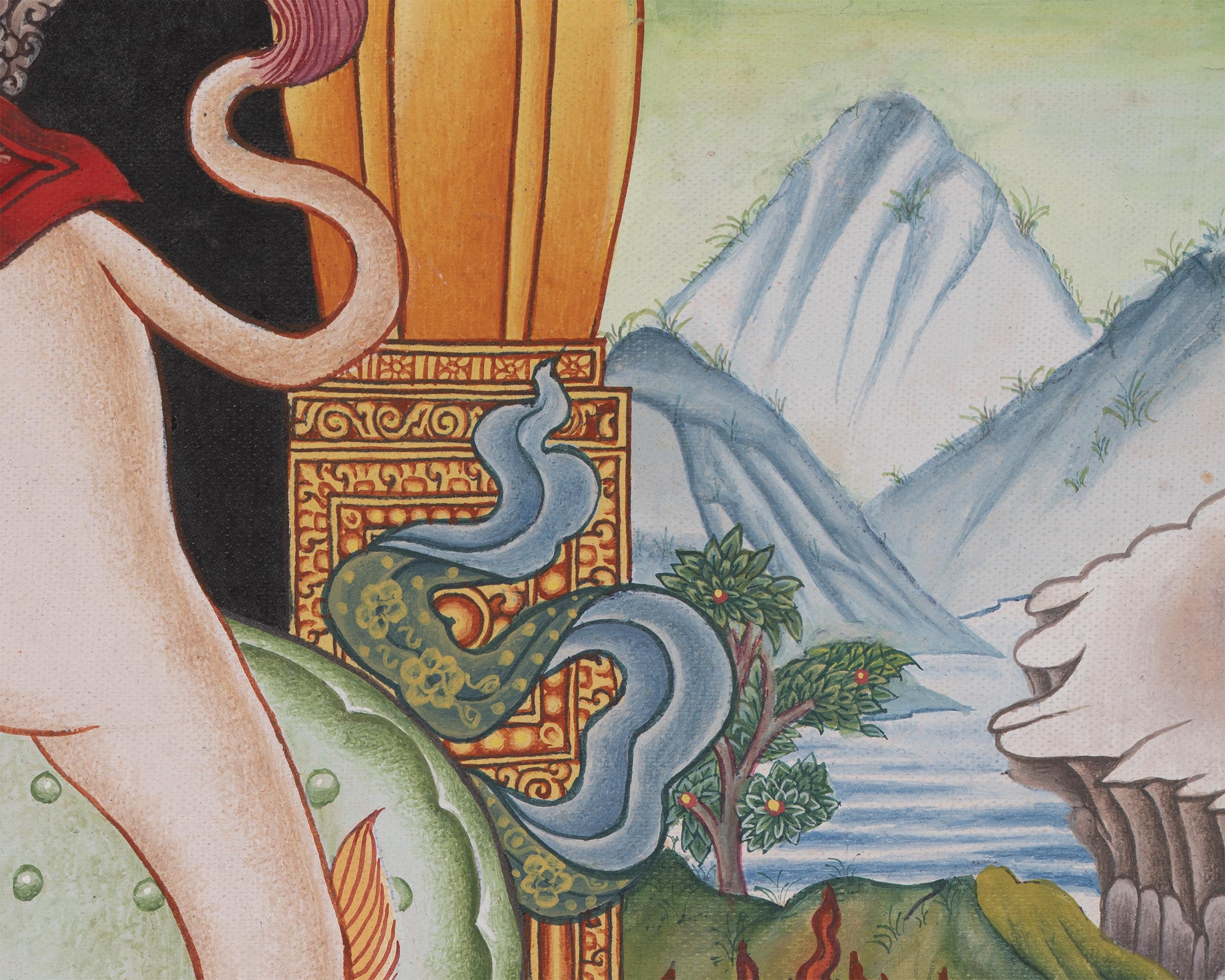 Simhanada Lokeshvara Print |  Wall Decoration