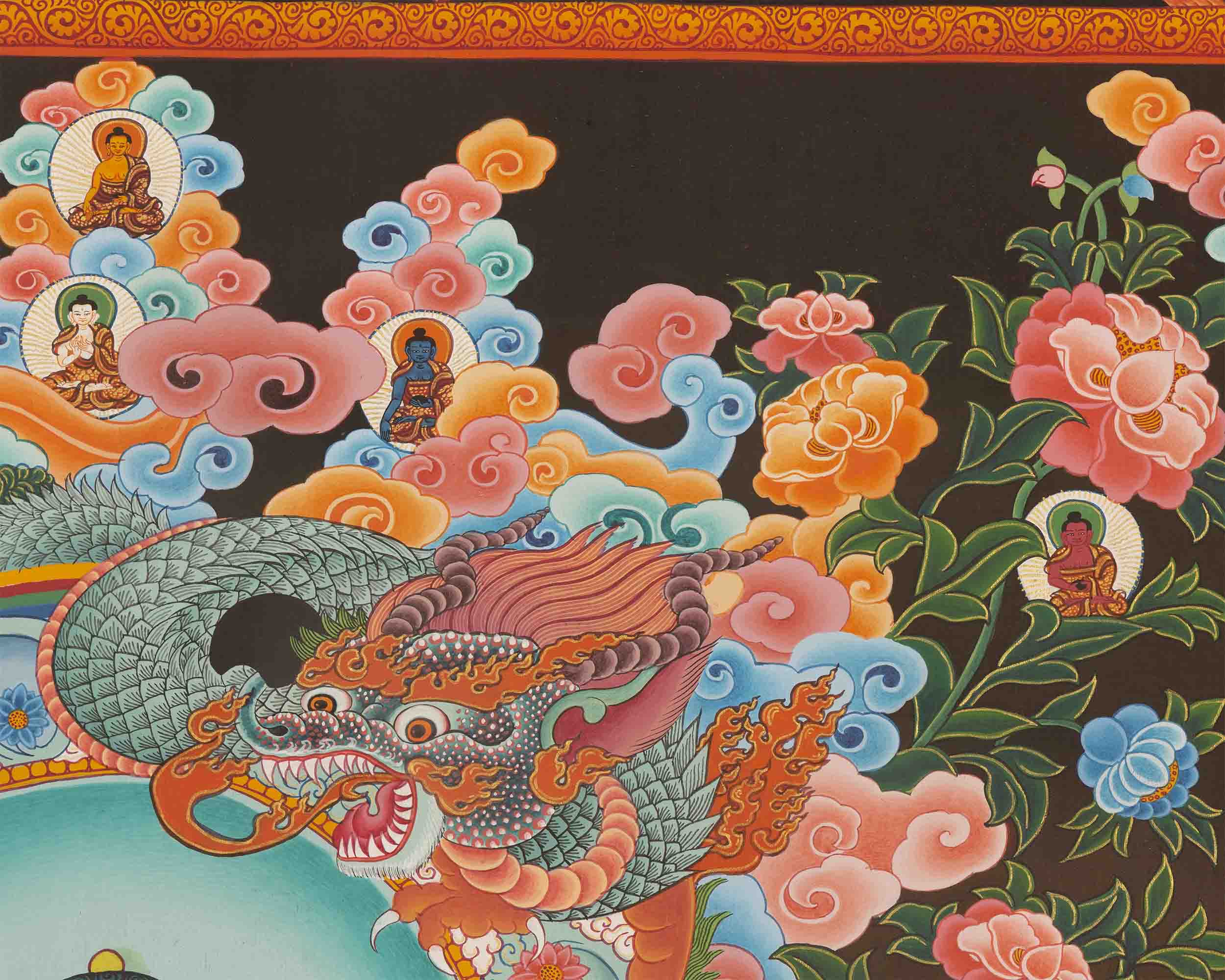 Shakyamuni Buddha Print | Religious Artwork | Wall Hanging Decoration