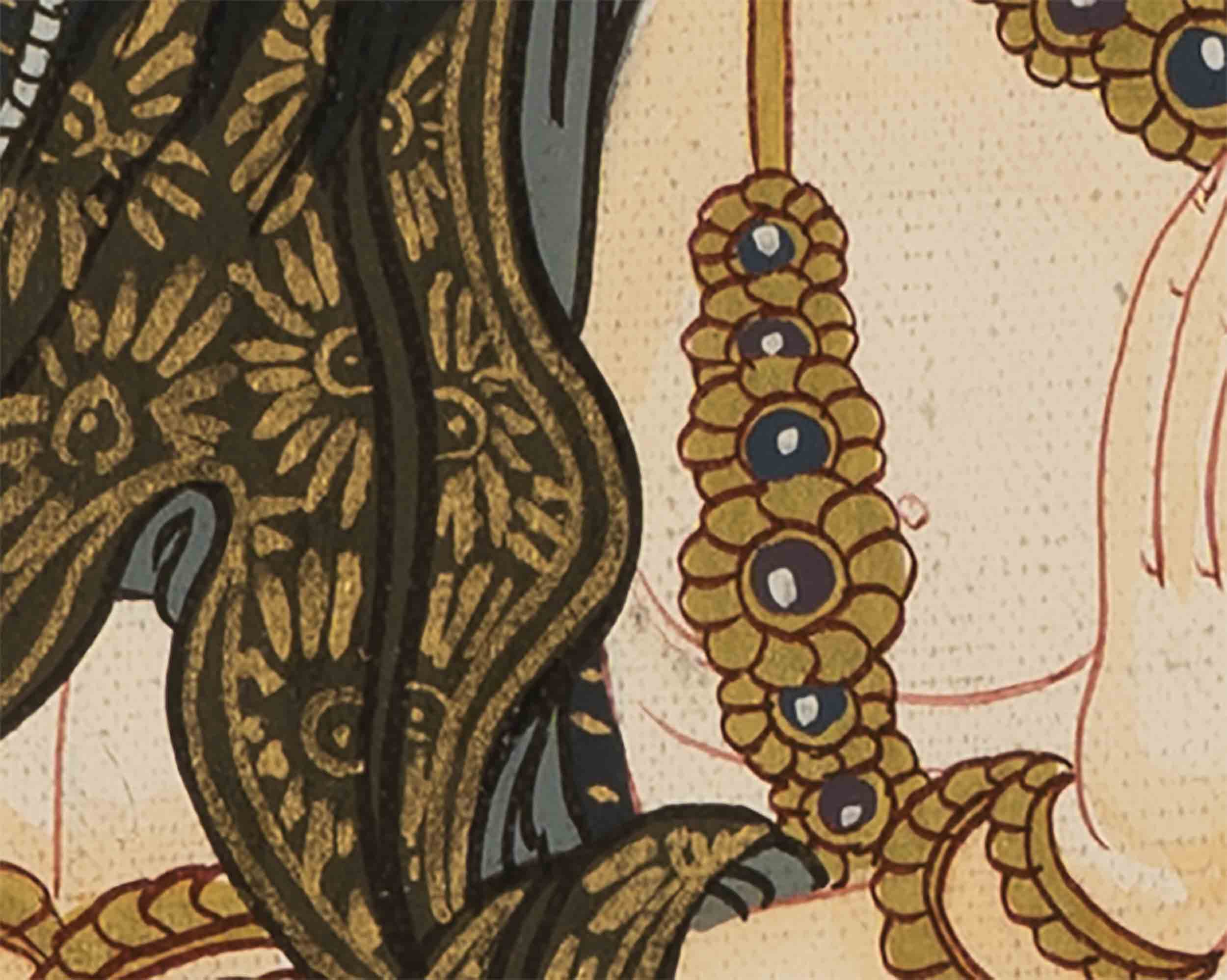 Avalokiteshvara Chengrezig Thangka | Tibetan Buddhist Thangka