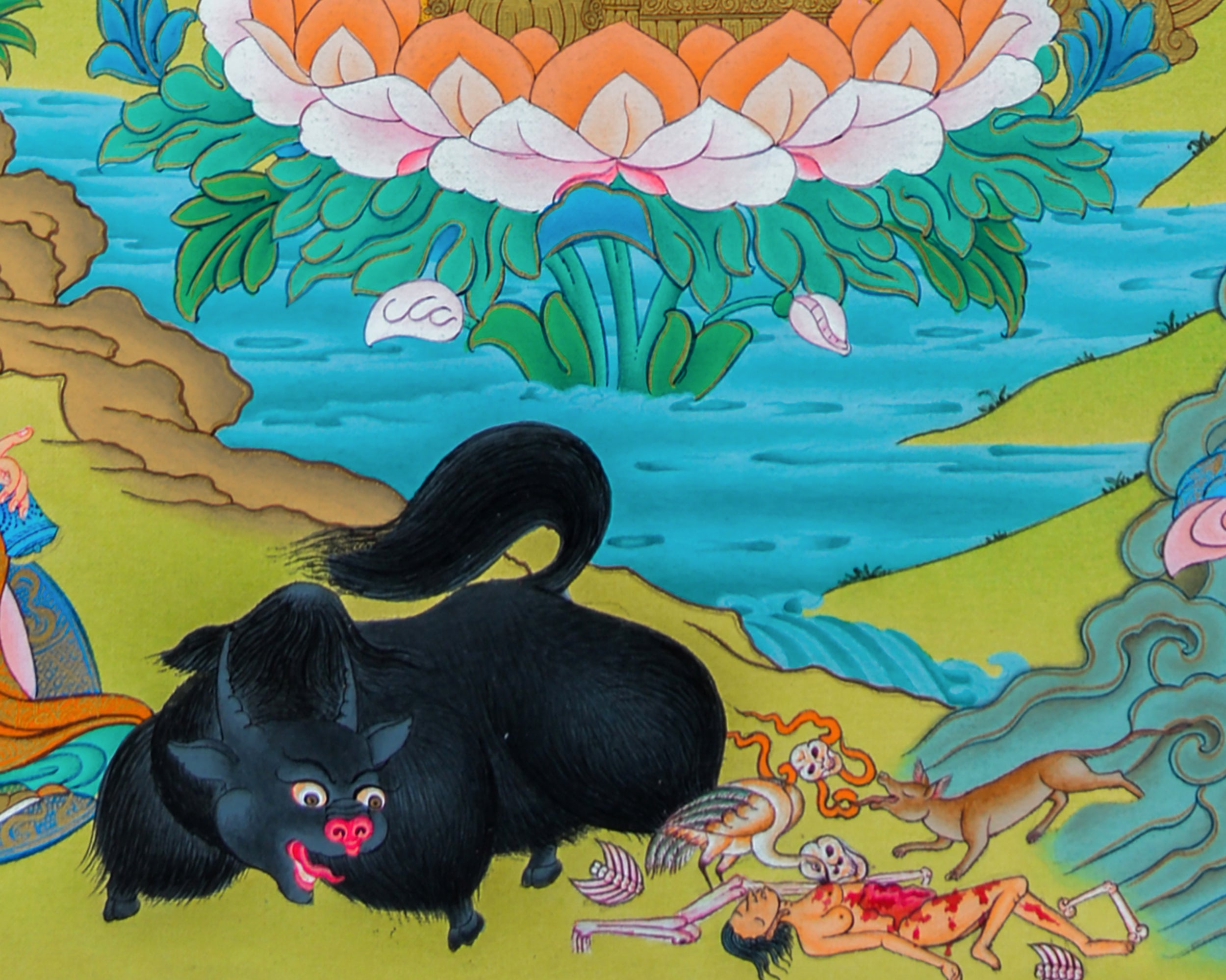 Pema Gyalpo Thangka | Guru Rinpoche Manifestation