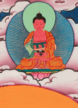 Green Tara Thangka | Healing Tara Painting | Traditional Artwork