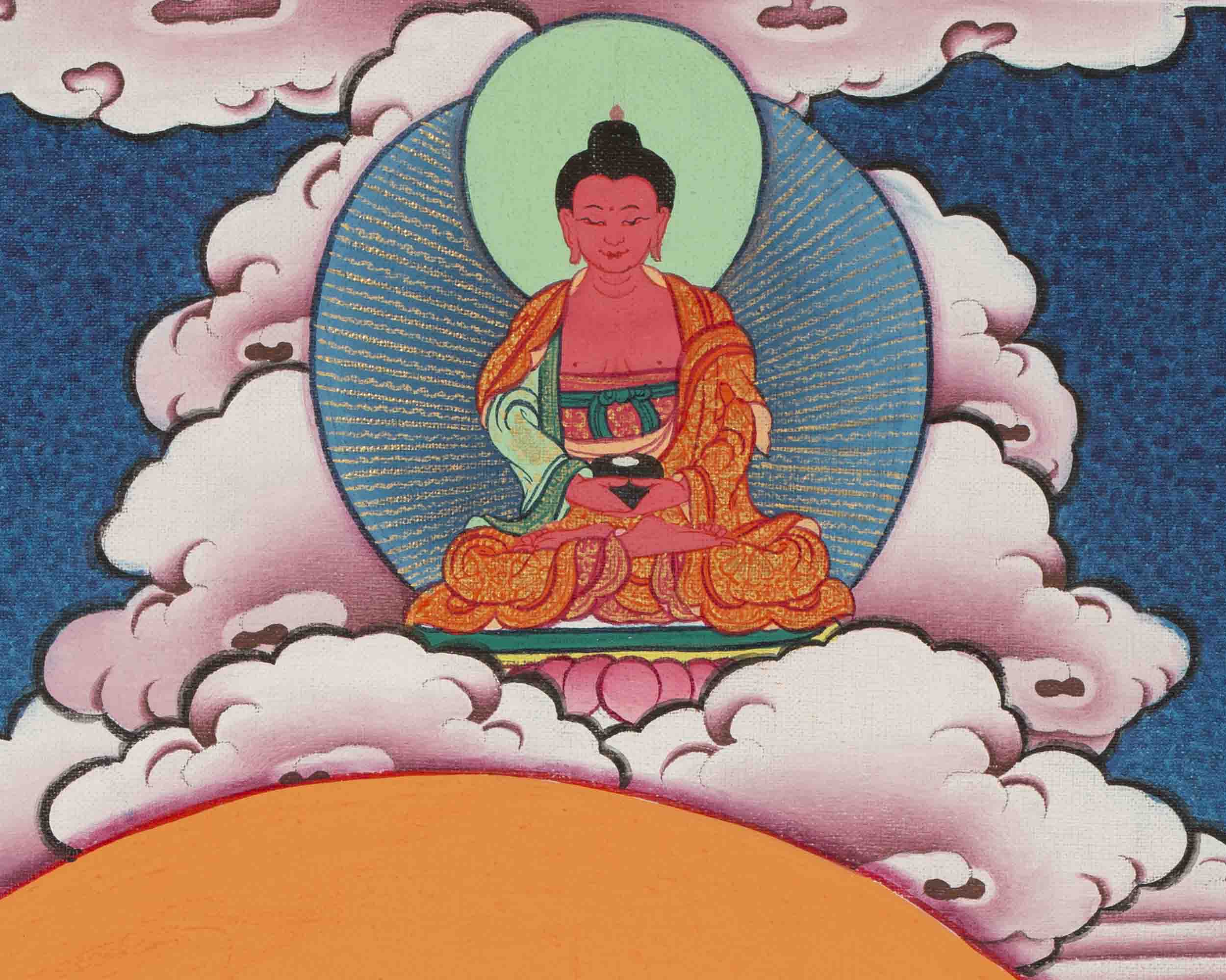 Green Tara Thangka | Healing Tara Painting | Traditional Artwork