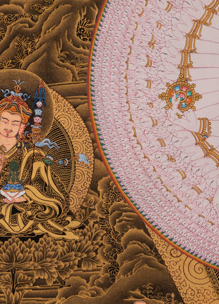 1000 Armed Chenrezig Thangka | Traditional Karma Gadri Art