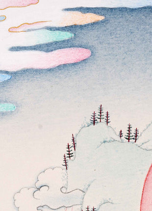 Mother Saraswati Thangka, Tibetan Art of Dakini