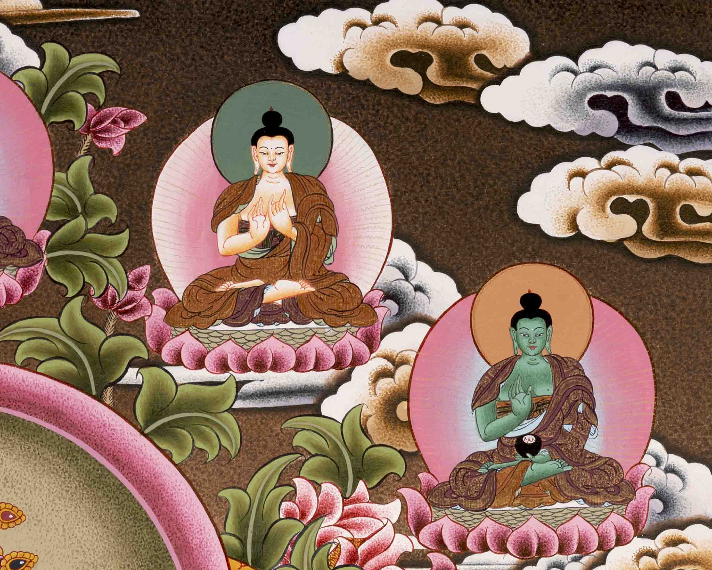 Religious Manjushree Thangka | Thangka Painting