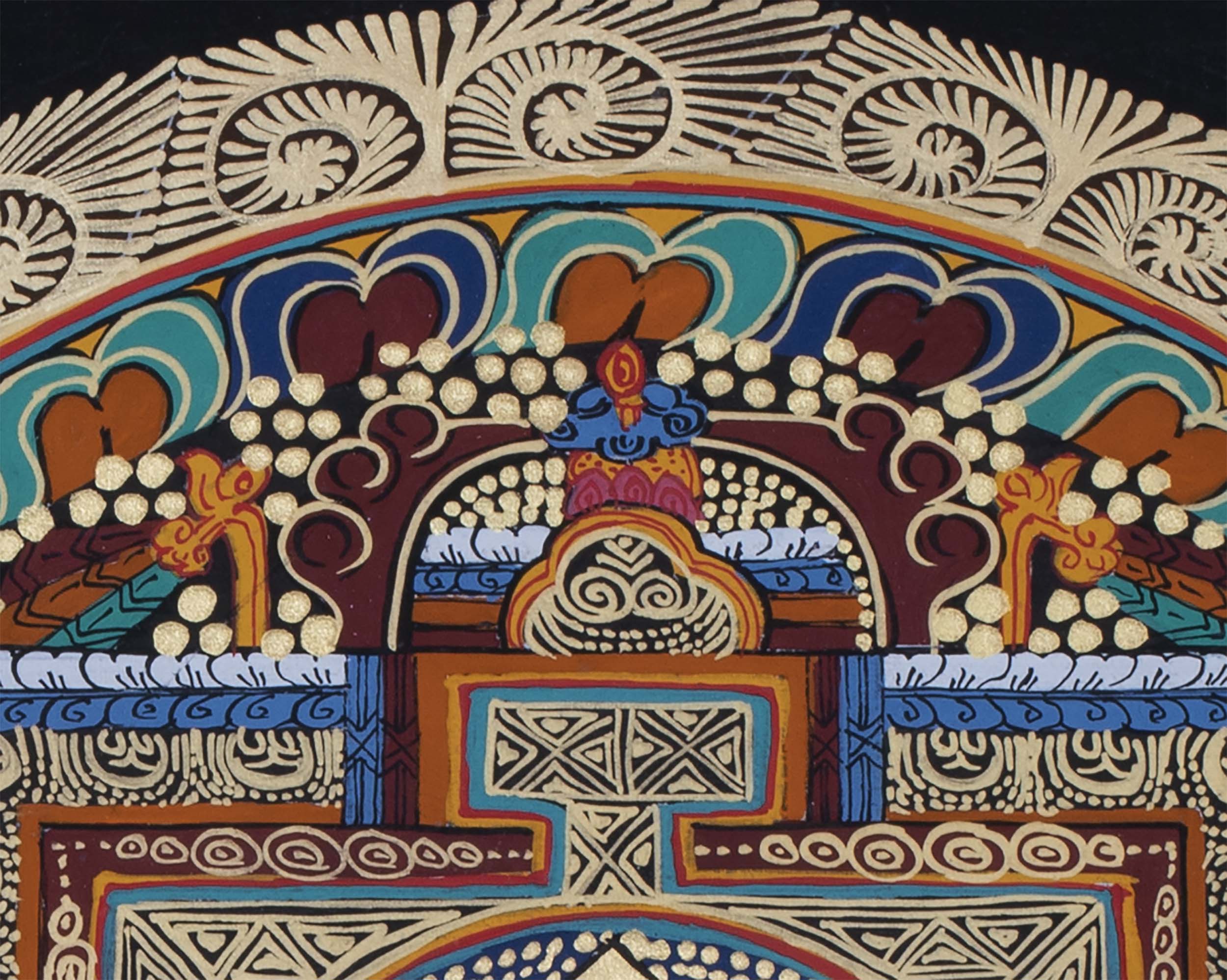 Om Mantra Mandala | Buddhist Art