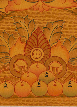 Guru Rinpoche Thangka | Wall Hanging Decor | Religious Art