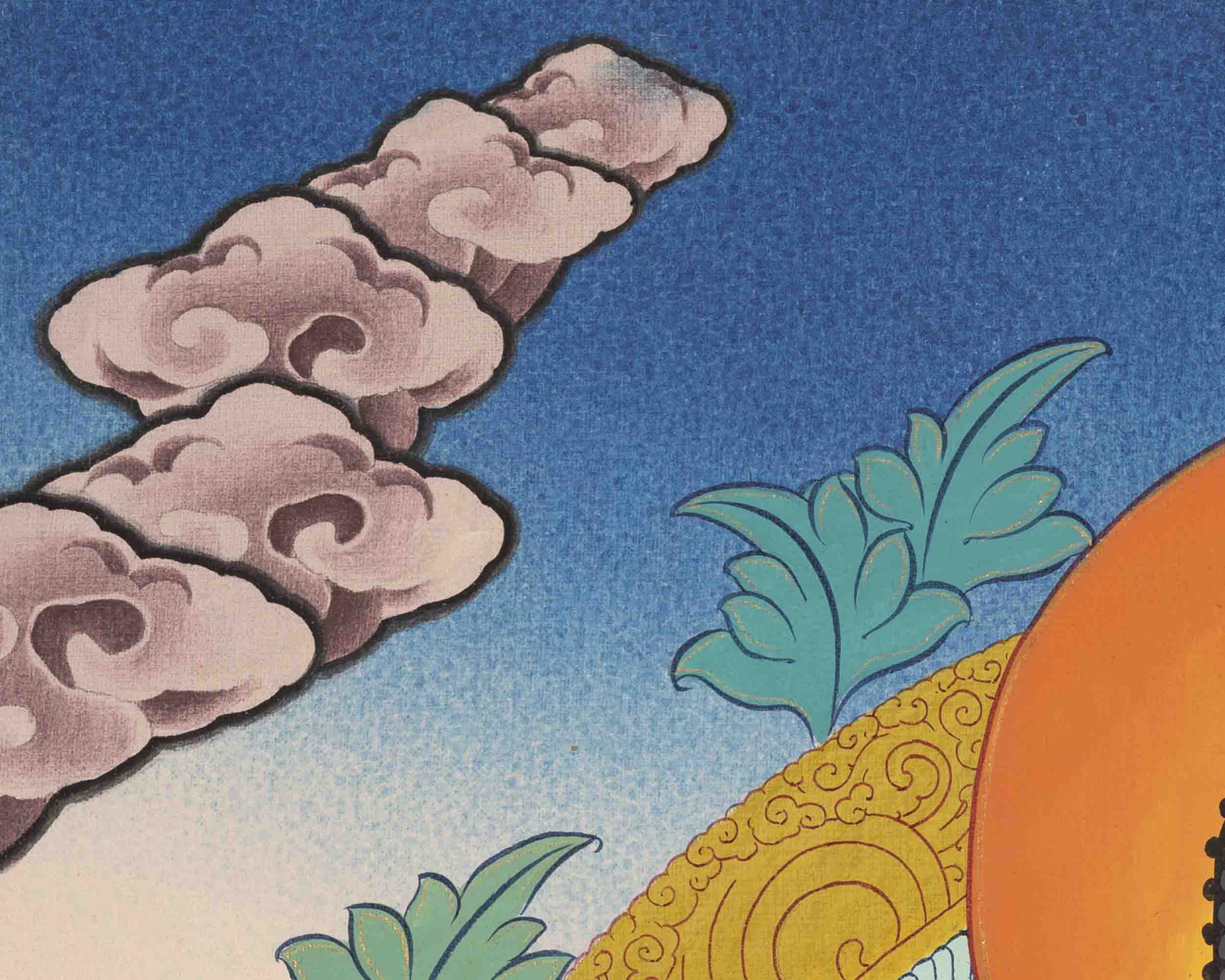 Shakyamuni Buddha Thangka | Wall Hanging Decoration Art