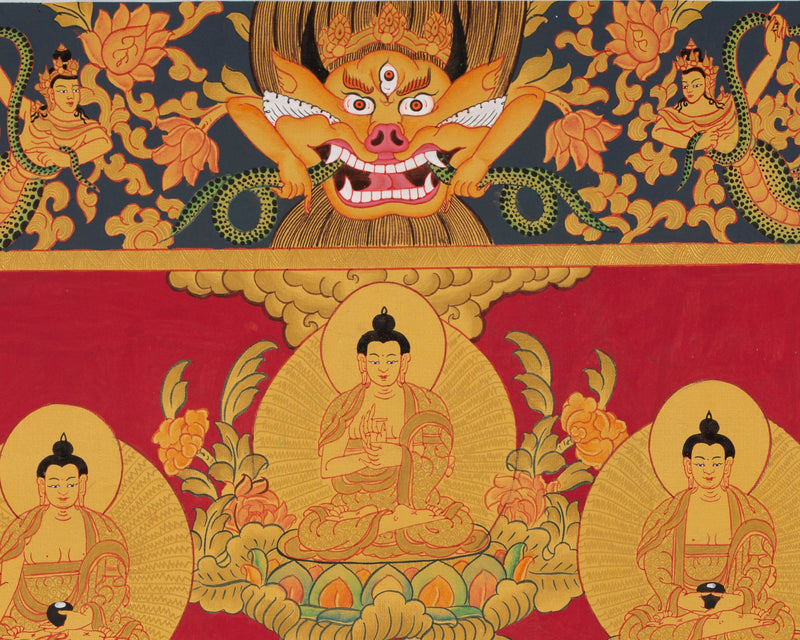 Shakyamuni Buddha Thangka | Wall Hanging