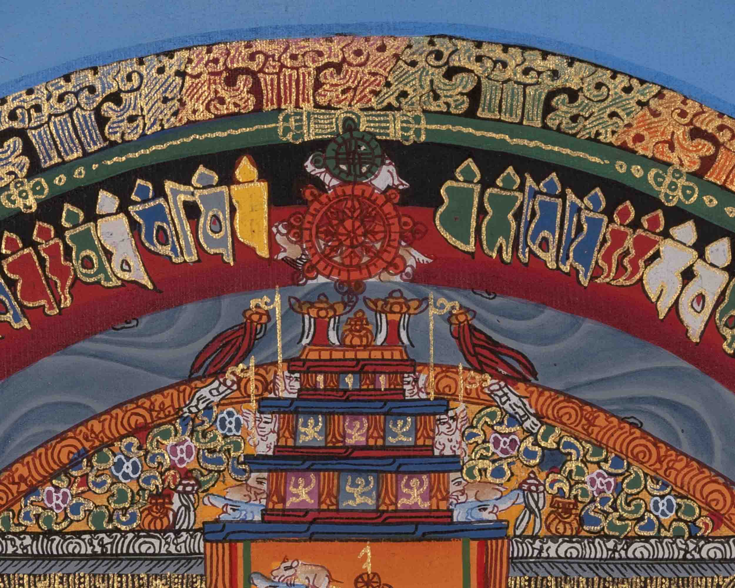 Mandala Thangka | Kalachakra Mandala | Religious Wall Decors