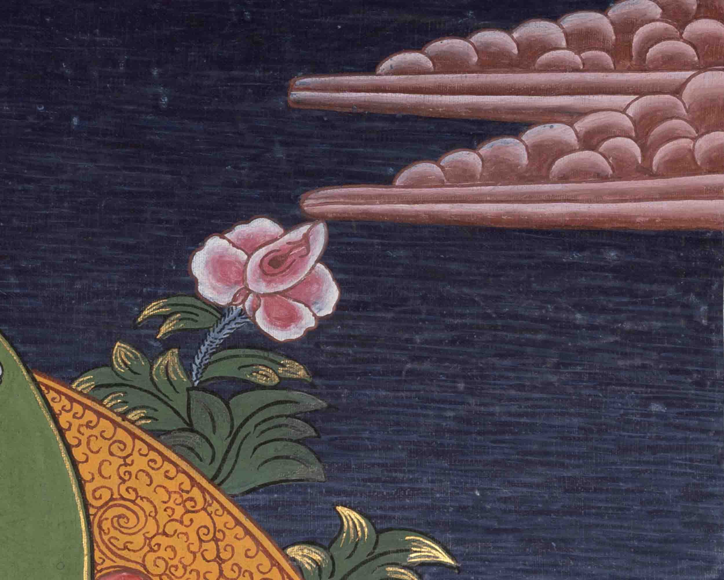 Guru Rinpoche Thangka | Padmasambhava | Religious Wall Decors